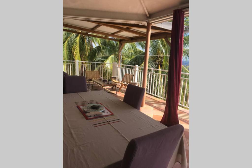 Vila Le Morne Charlotte Le Carbet Exteriér fotografie